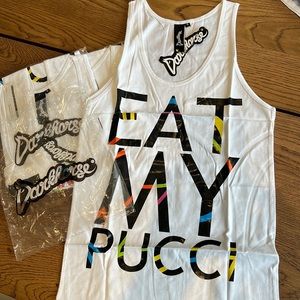 Eat my poochi tank vintage streetwear